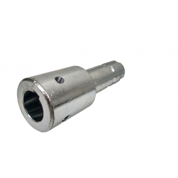 Перехідник-втулка (адаптер) ВВП з d=30 (шпонковий паз 8мм) на 6 шліців (35x29x6 мм), цинк