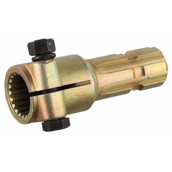 Перехідник (адаптер) ВВП з 20 (45x40x20) на 6 (45x38x6) шліців, цинкований, під стяжний болт