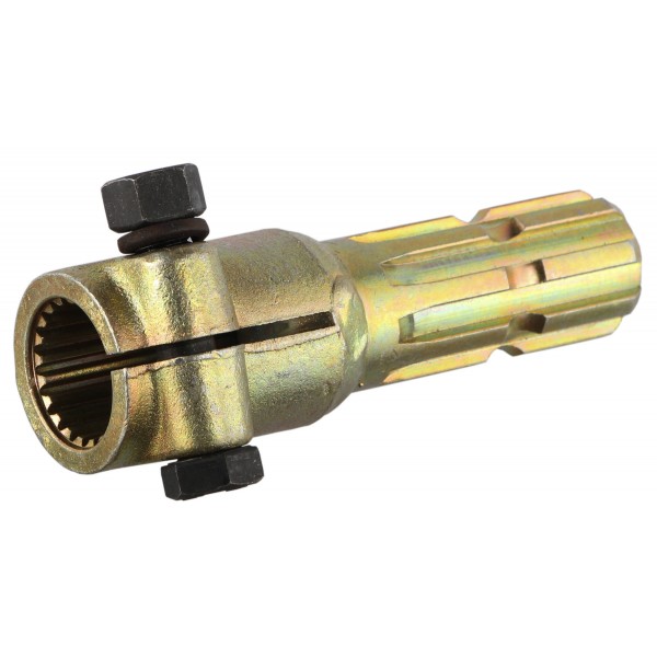 Перехідник (адаптер) ВВП з 21 (32x32x21) на 6 (45x38x6) шліців, цинкований, під стяжний болт