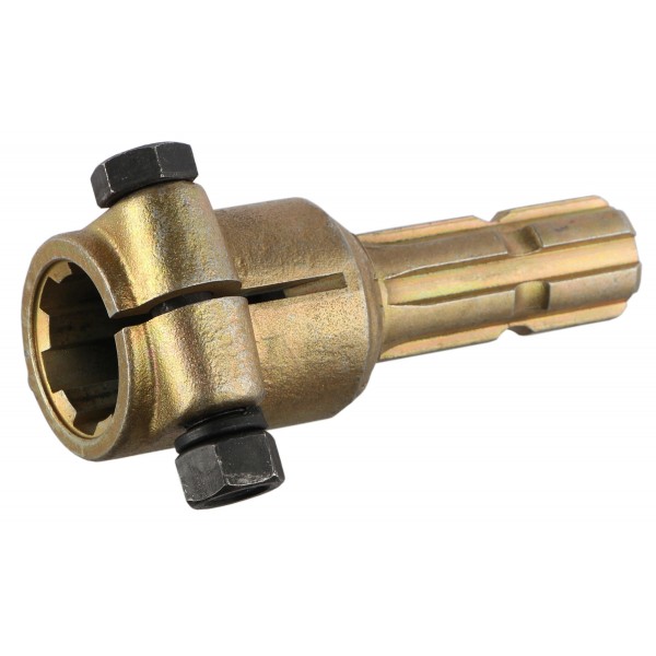 Перехідник-втулка (адаптер) ВВП з 6 (45x38x6) на 6 (35x29x6) шліців, цинк, під стяжний болт