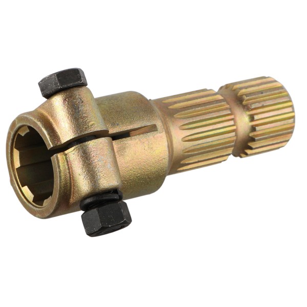 Перехідник-втулка (адаптер) ВВП з 6 (45x38x6) на 20 (45x40x20) шліців, цинкований, під стяжний болт