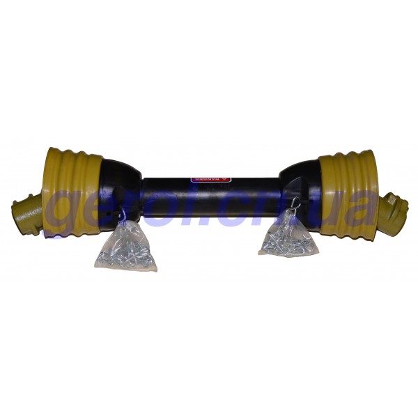 Вал карданний 610 мм, хрест. 23,8*61,3, 6 шліців/8 шліців