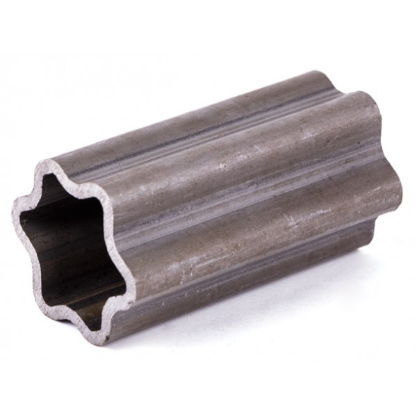 Труба "зірка" S60H зовнішня 56,8*4,3  L=100 см