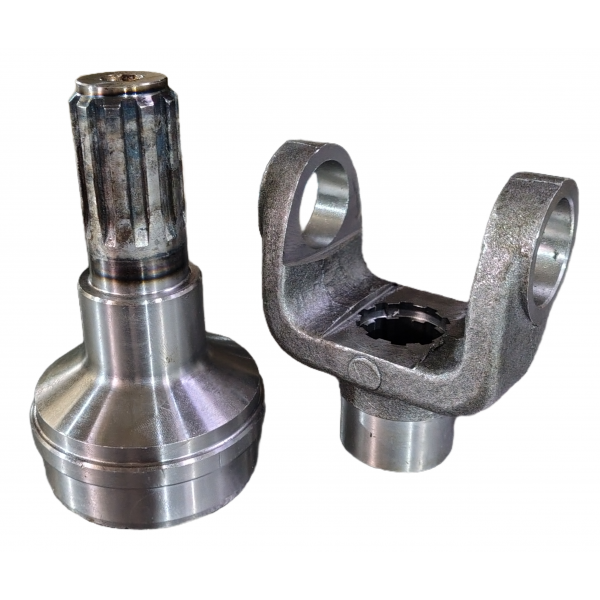 Комплект шліцьового з'єднання карданного валу д45 (Вилка + Вал)