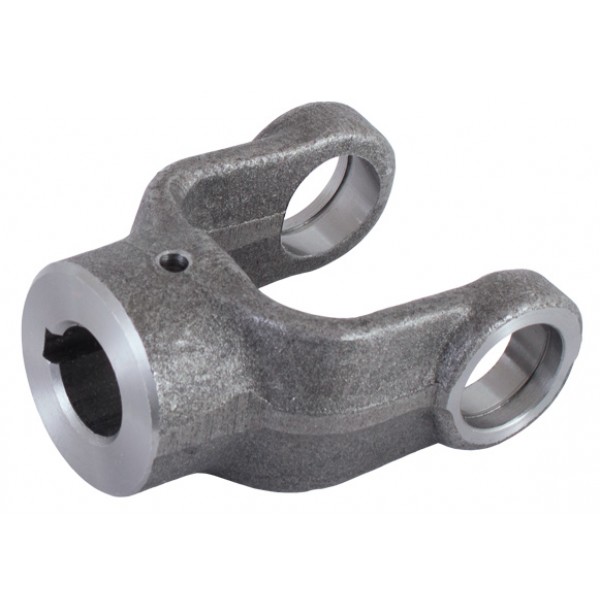 Вилка карданного валу під шпонку D-25 мм (шпонка 8 мм) для хрестовини 28x73 мм