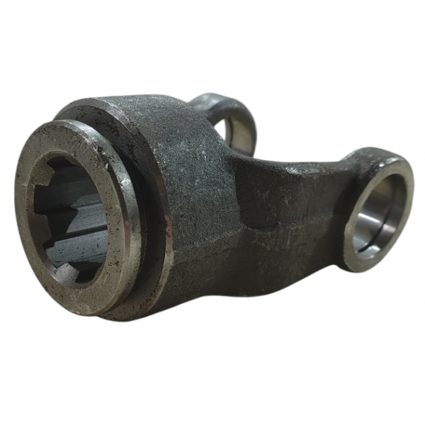 Шліцьова вилка карданного валу 6 шліців (35x29x6 мм) без фіксатора під хрестовину 28x73 мм