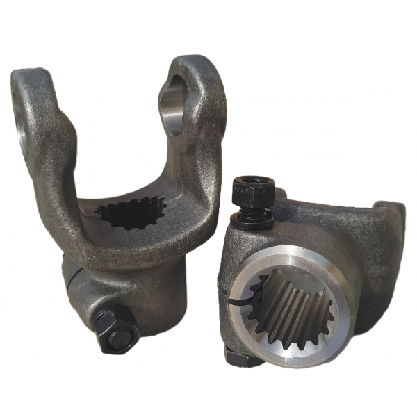 Шліцьова вилка карданного валу 16 шліців (35x30x16 мм) під хрестовину 28x73 мм