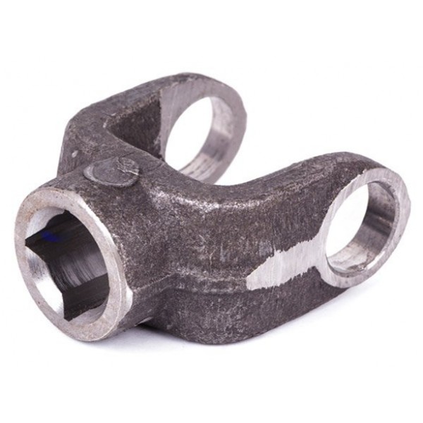 Вилка карданного валу з квадратним отвором 28x28 мм для хрестовини 30x88 мм