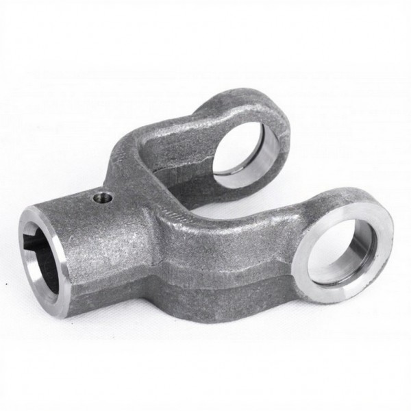 Вилка карданного валу ВВП під шпонку D=35 мм, шпонка 10 мм, хрестовина 35×98 мм