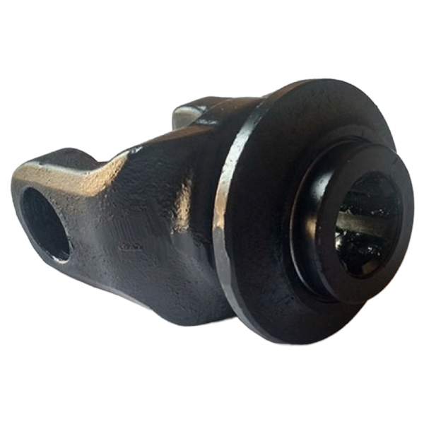 Вилка карданного валу 8 шліців (38×32×8) під хрестовину 41×118 мм (надпотужна серія)